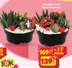 SEVGİLİLER GÜNÜ ÇİÇEK ARANJMANI